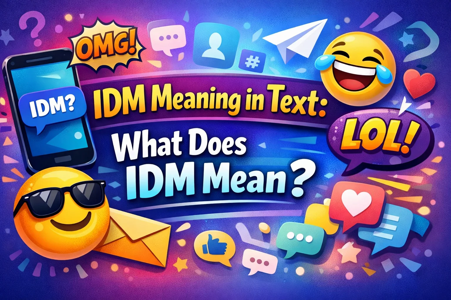 IDM Meaning in Text