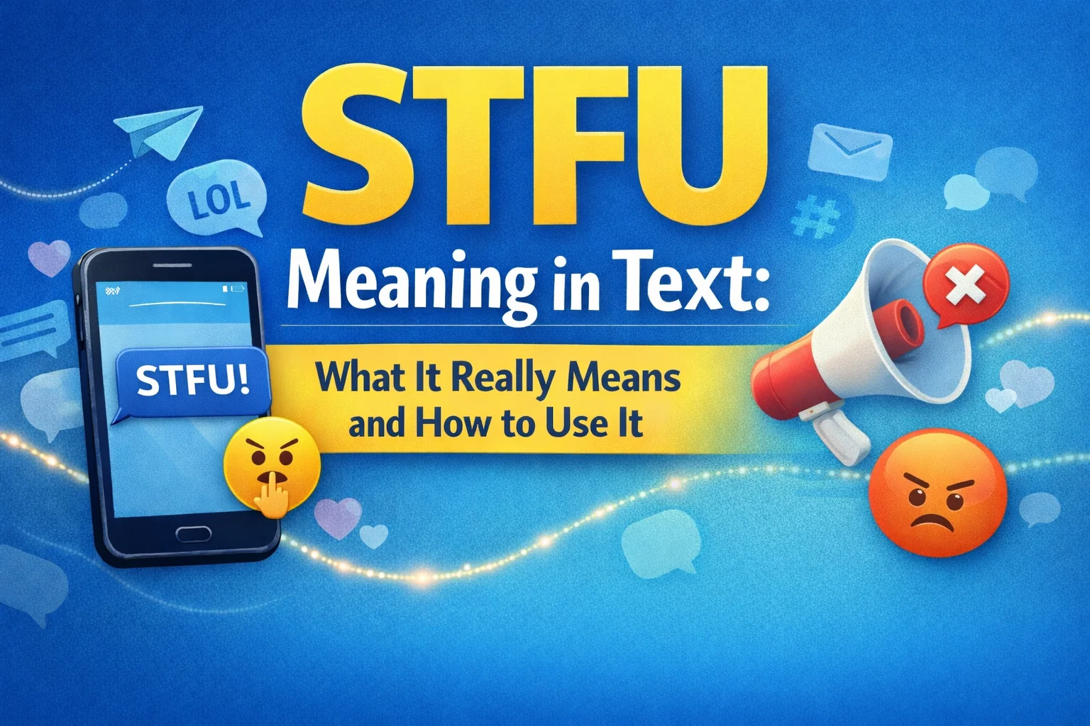 STFU Meaning in Text