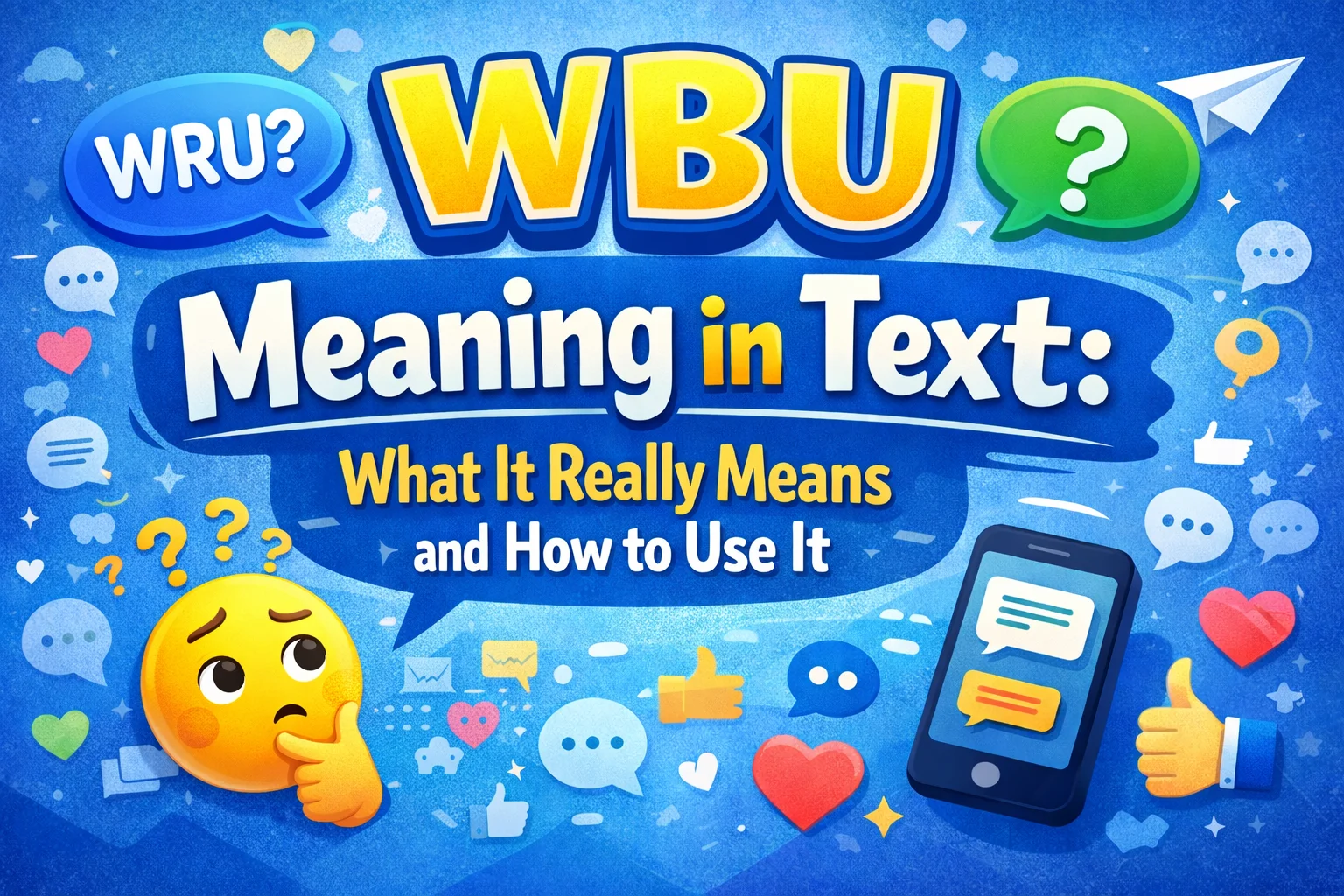 WBU Meaning in Text
