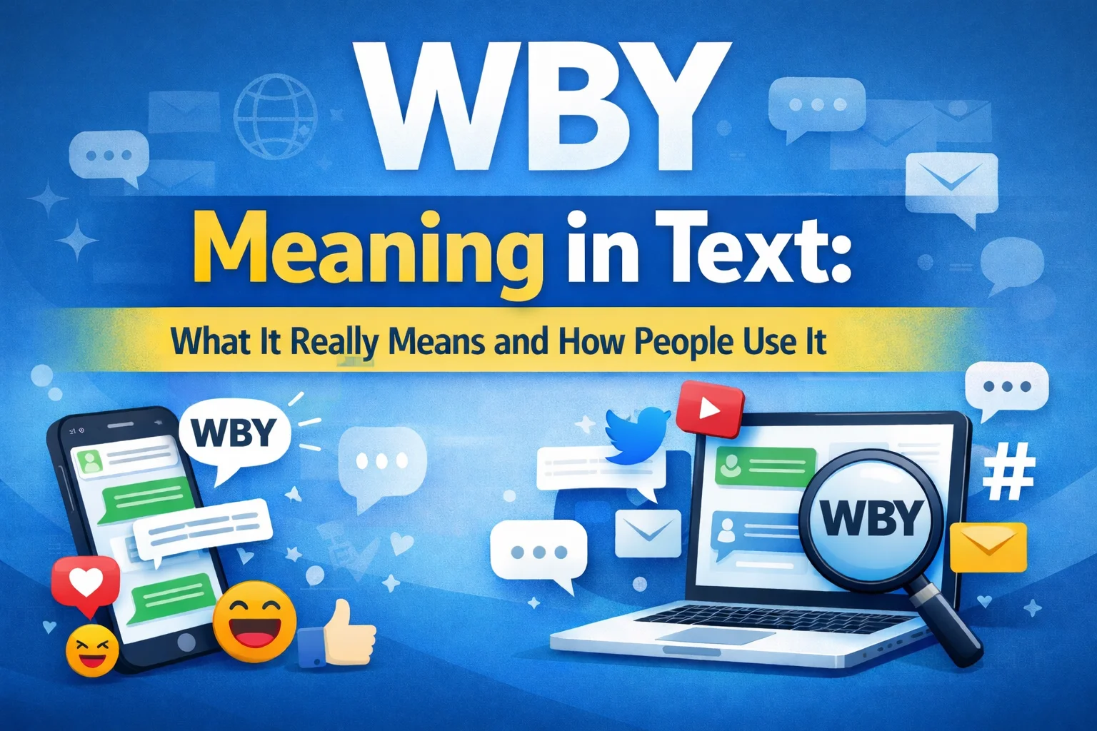 WBY Meaning in Text