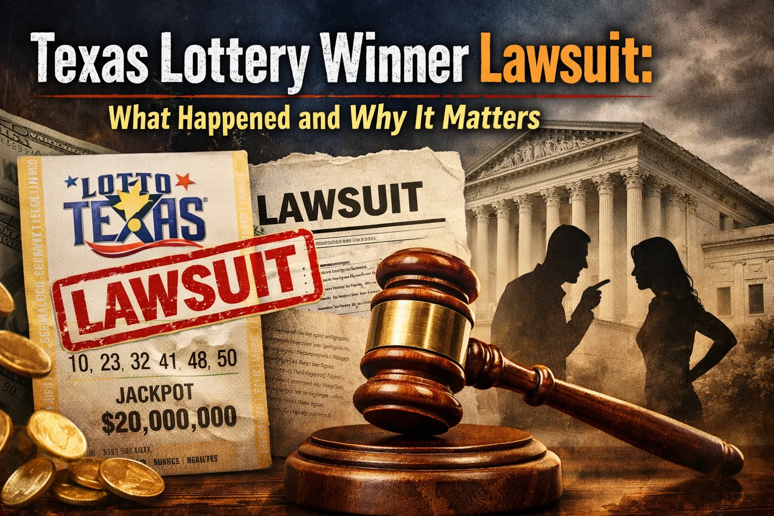 Texas Lottery Winner Lawsuit