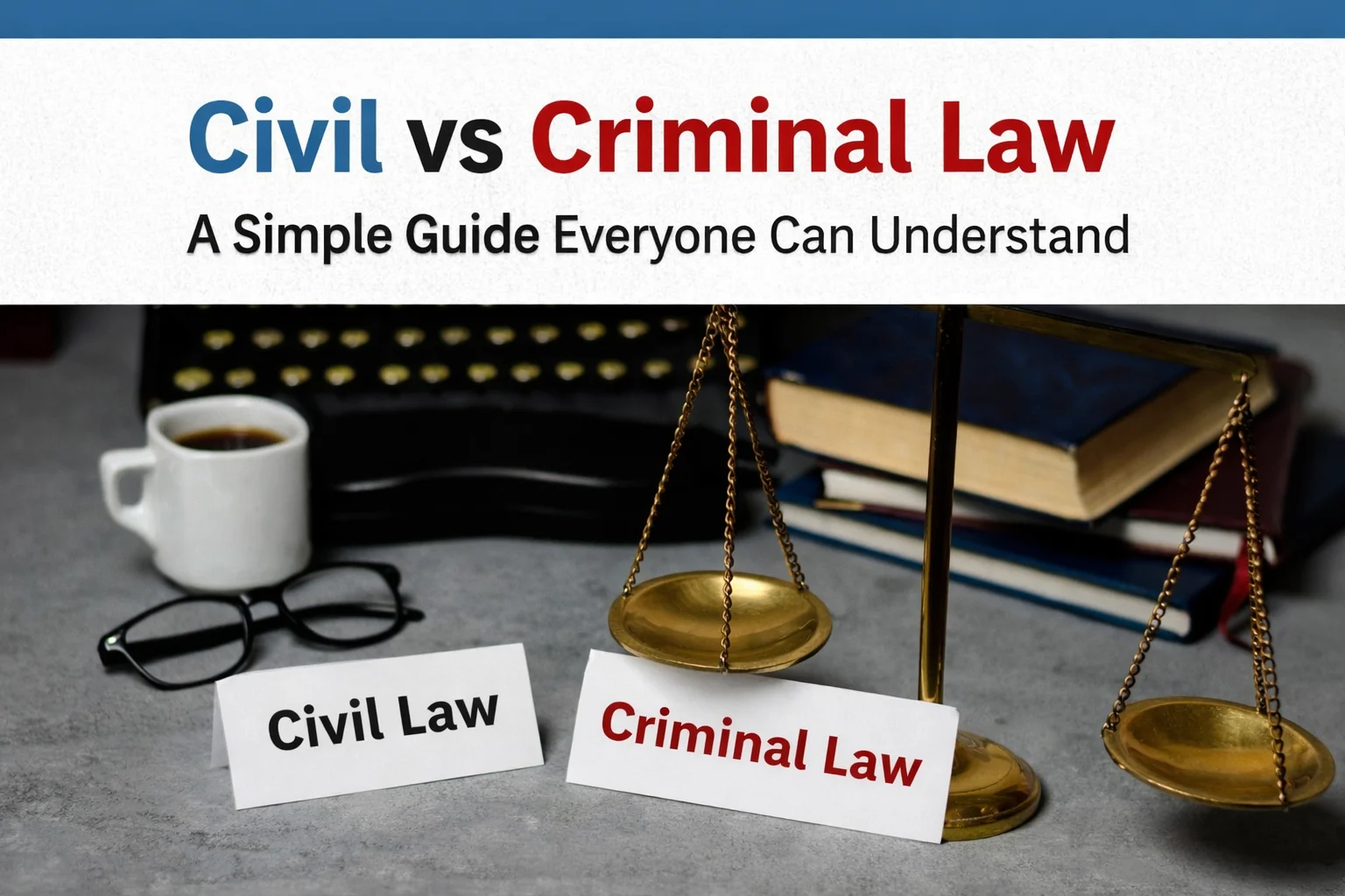 Civil vs Criminal Law