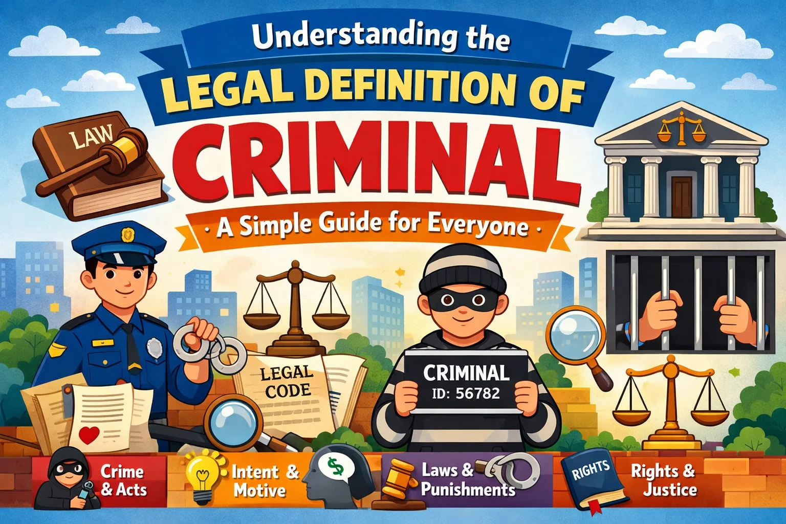 legal definition criminal​