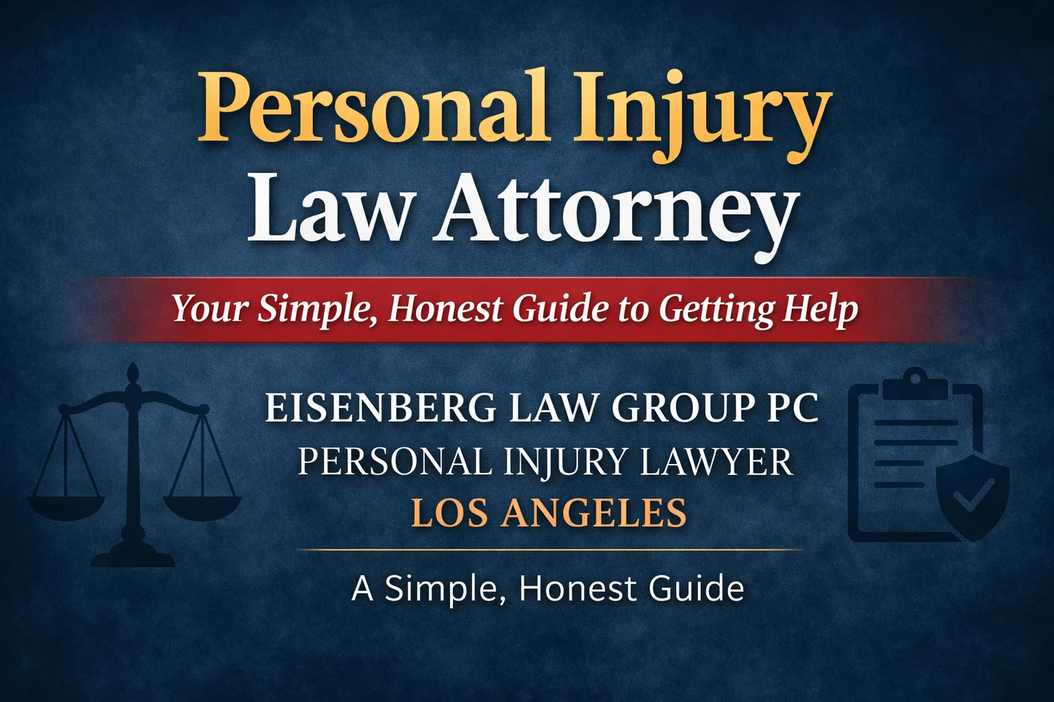 Personal Injury Law Attorney