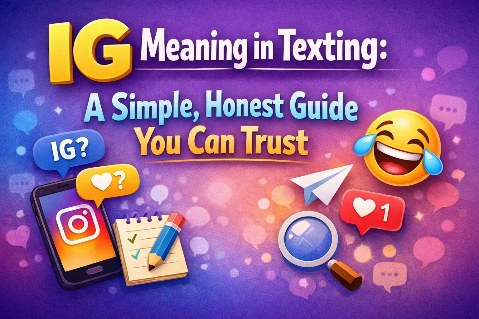 IG Meaning in Texting