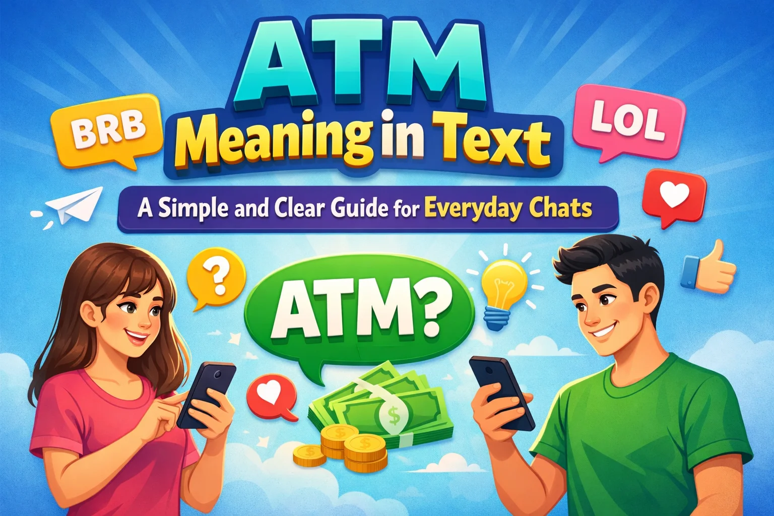 ATM Meaning in Text