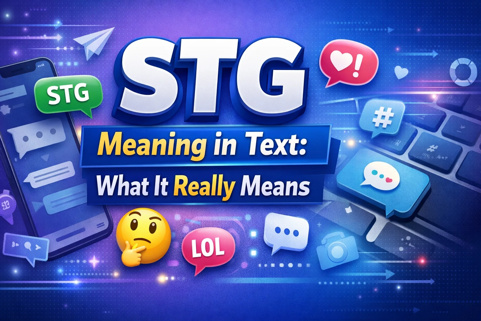 STG Meaning in Text