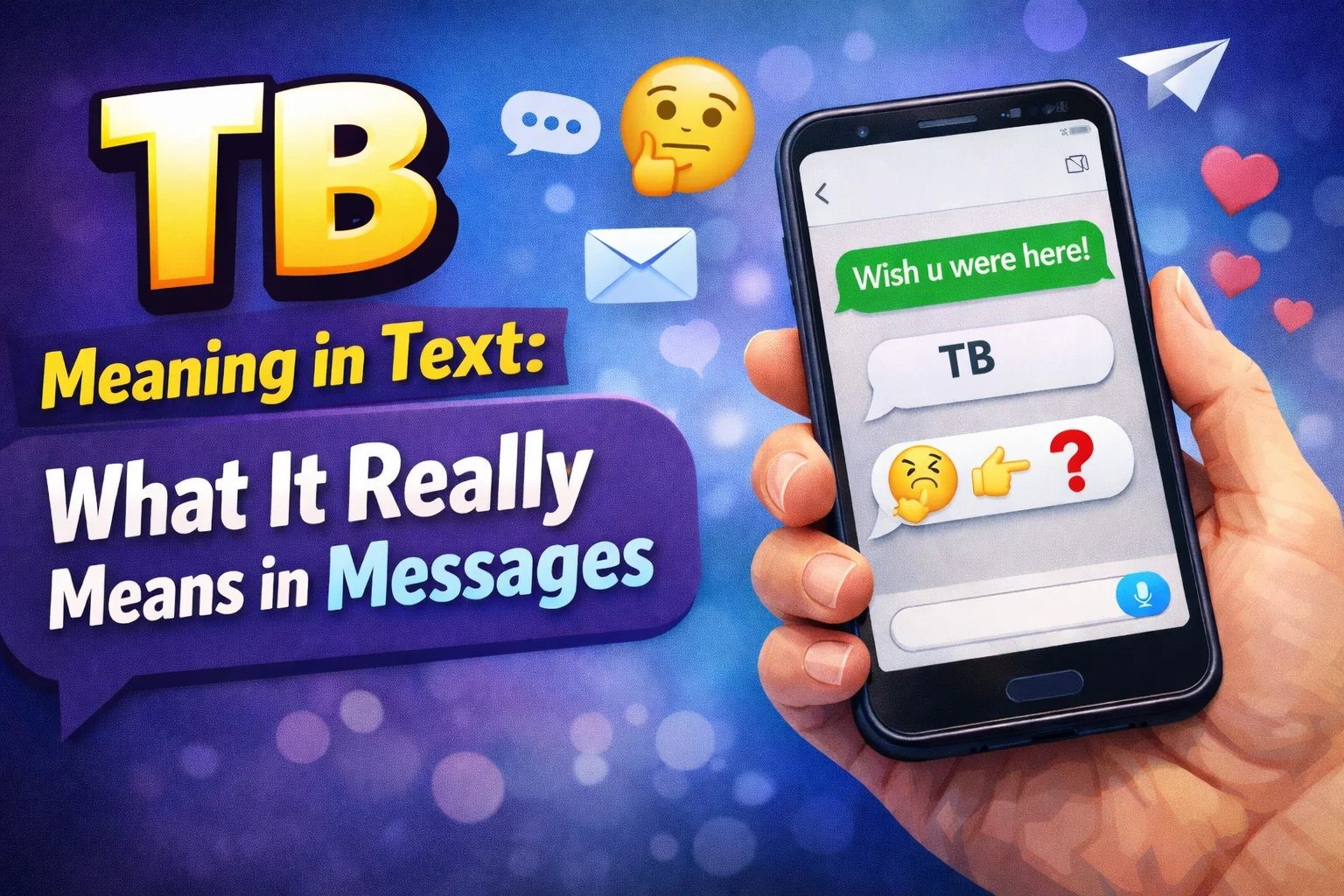 TB Meaning in Text
