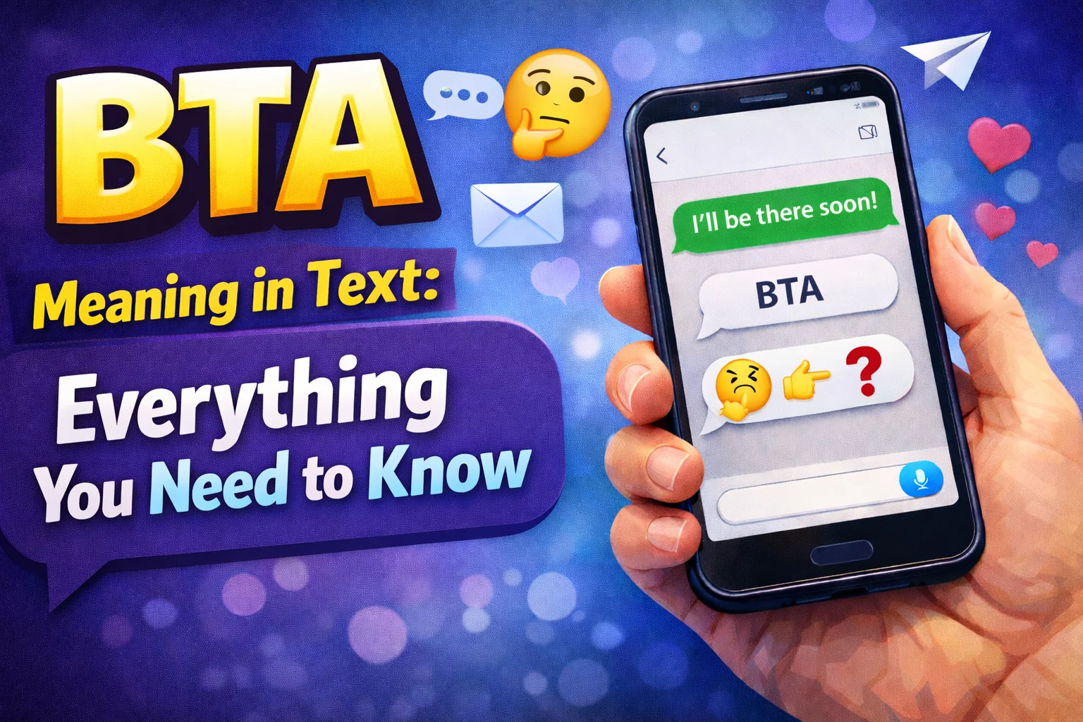 BTA Meaning in Text