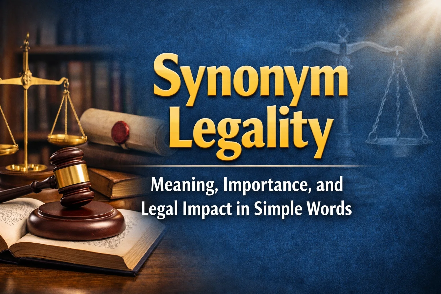 synonym legality