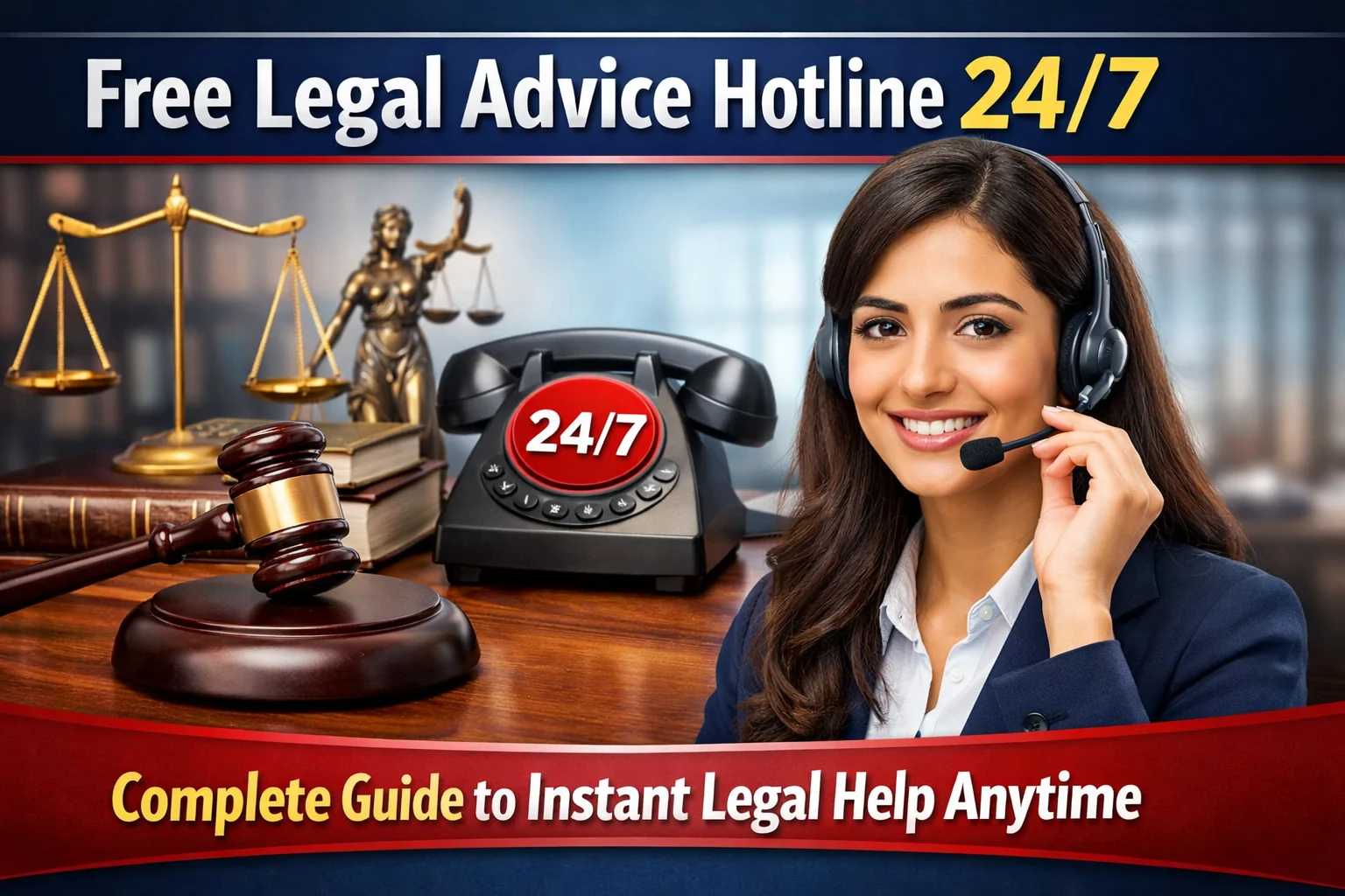 free legal advice hotline 24/7