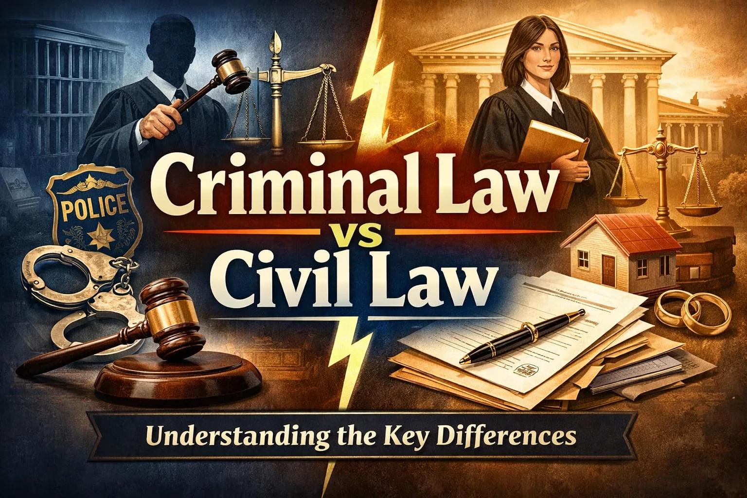 criminal law vs civil law