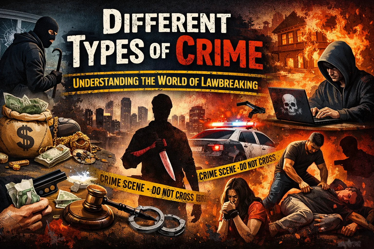 different types of crime