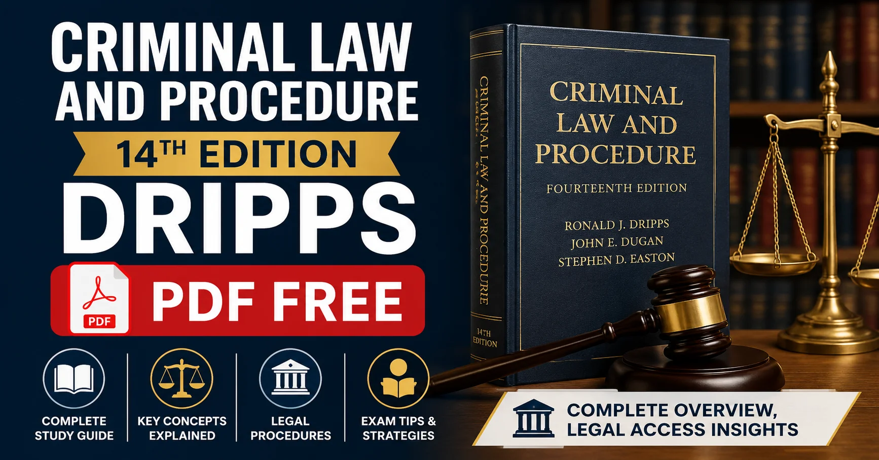criminal law and procedure 14th edition dripps pdf free